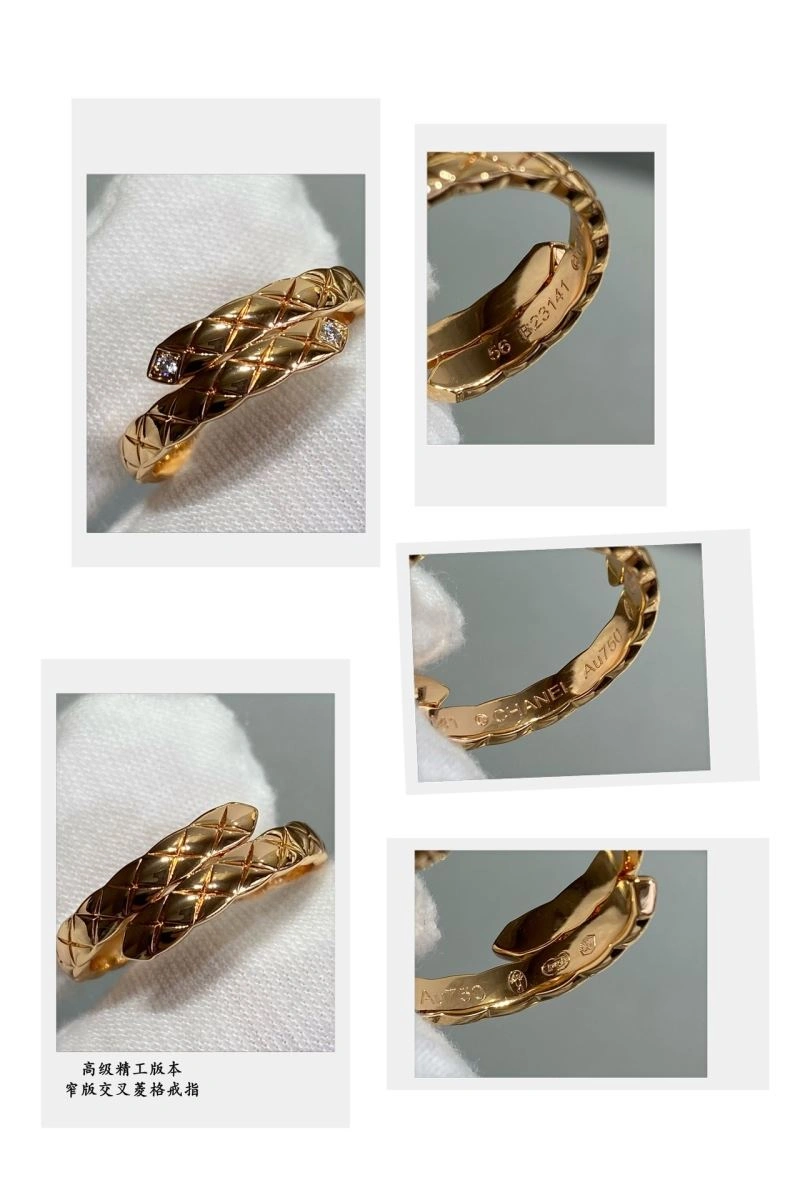 Sleek Chanel Rings 226460