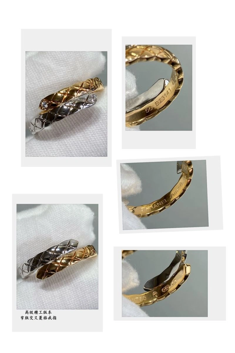 Sleek Chanel Rings 226460