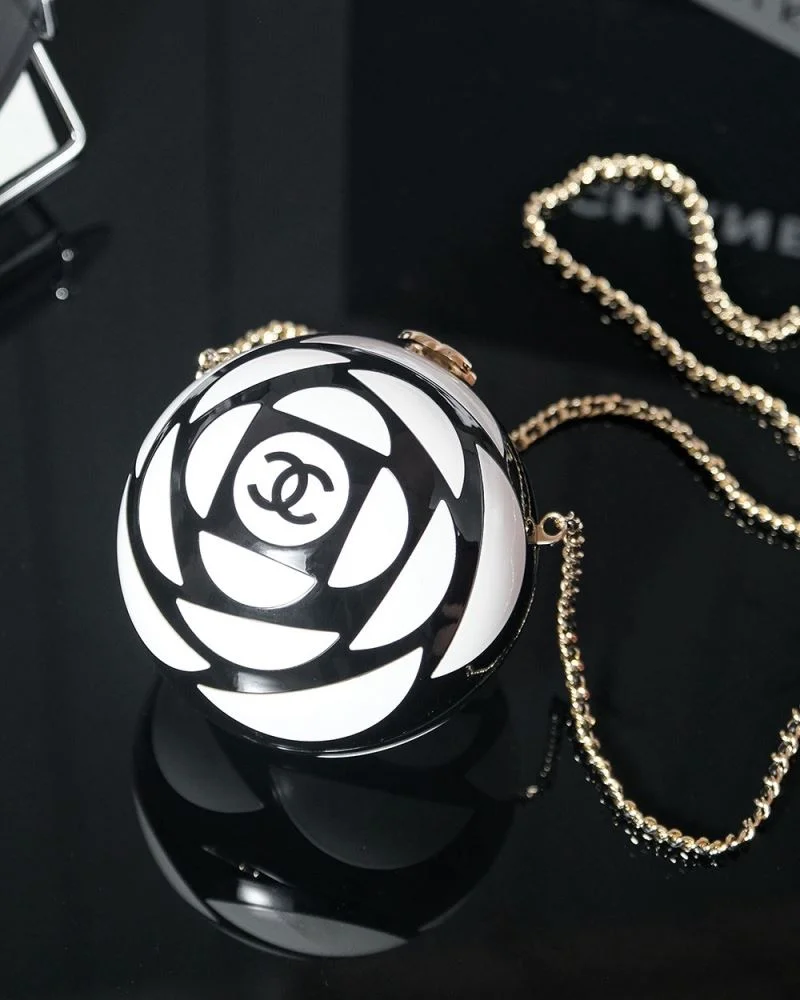 HighPerformance Chanel Round Satchel 54835