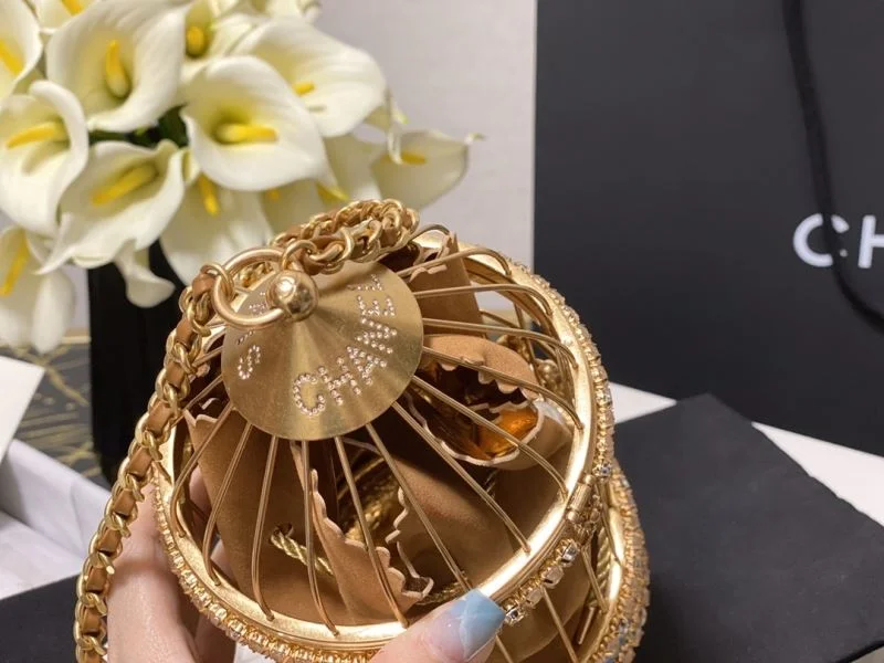 WrinkleFree Chanel Round Satchel 54818