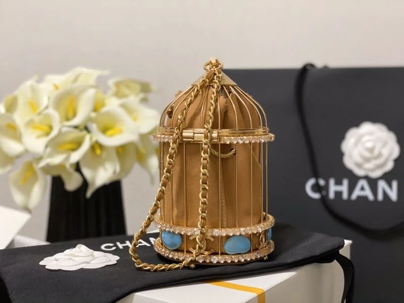 WrinkleFree Chanel Round Satchel 54818