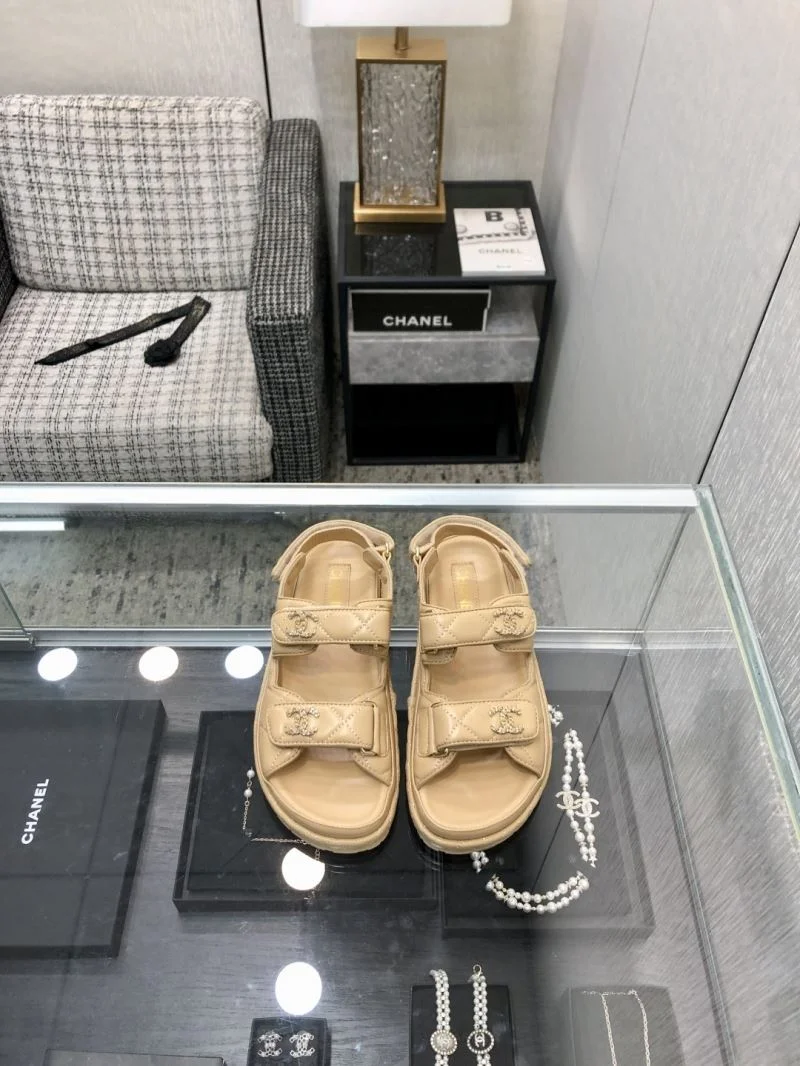 Chanel Sandals Snug 20174