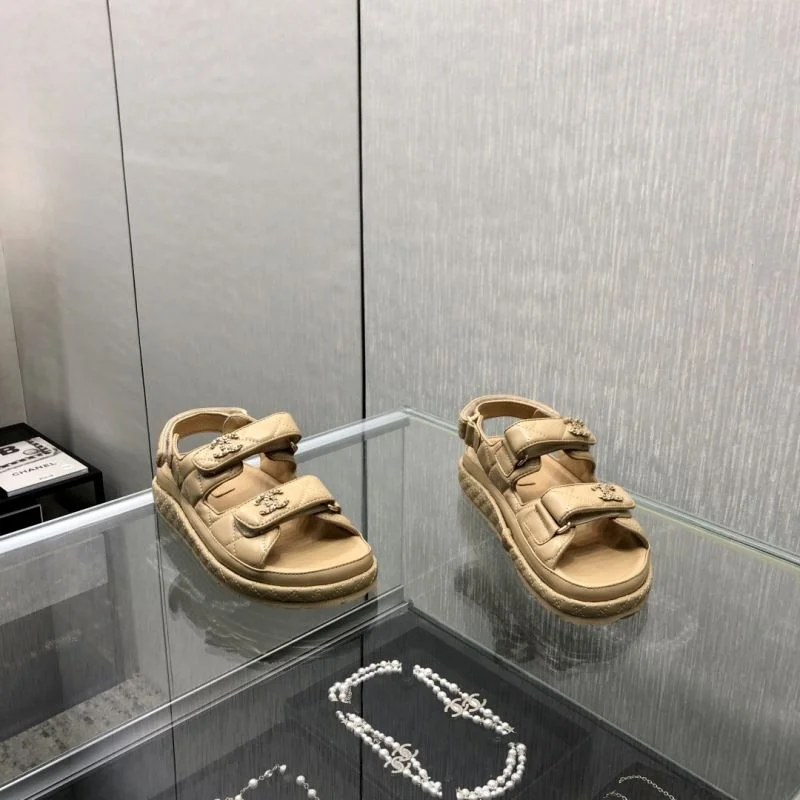 Chanel Sandals Snug 20174