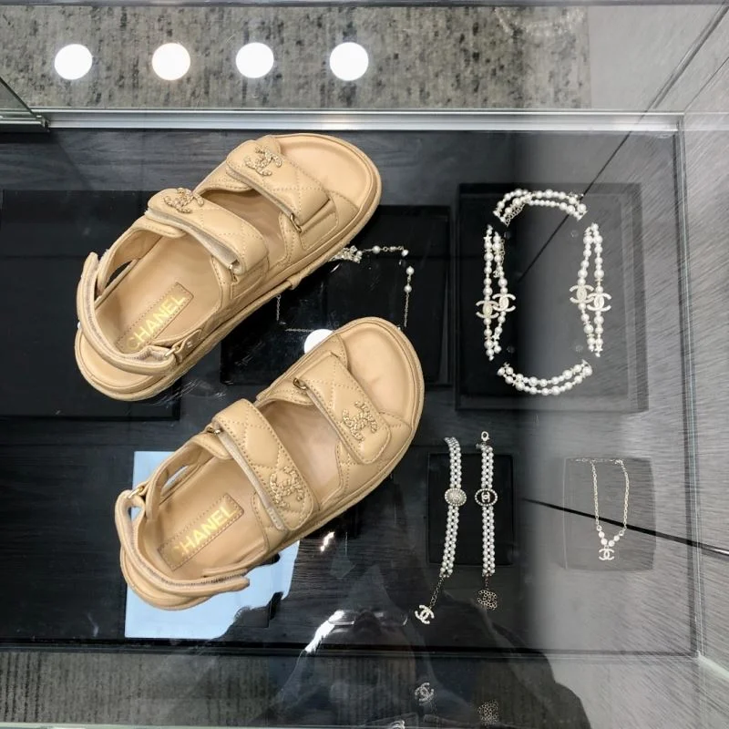 Chanel Sandals Snug 20174