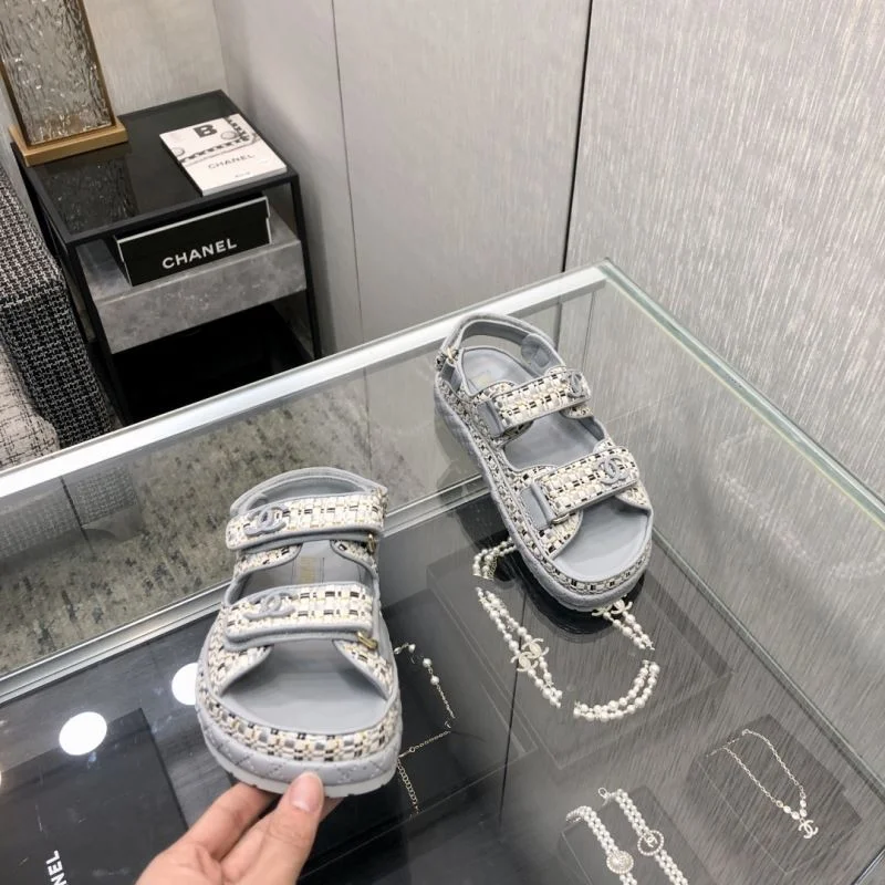 Sleek Chanel Sandals 20189