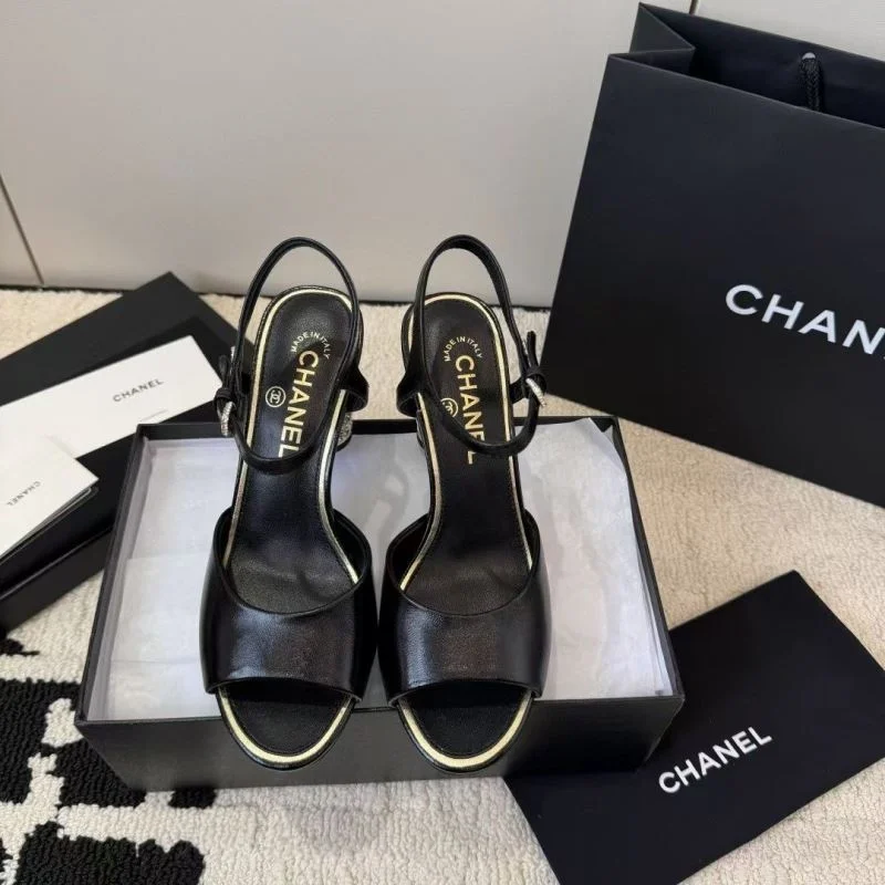 Chanel Sandals SmoothTexture 19994