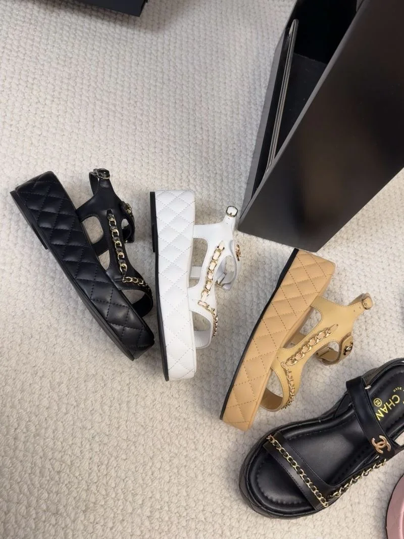ZipUp Chanel Sandals 19016