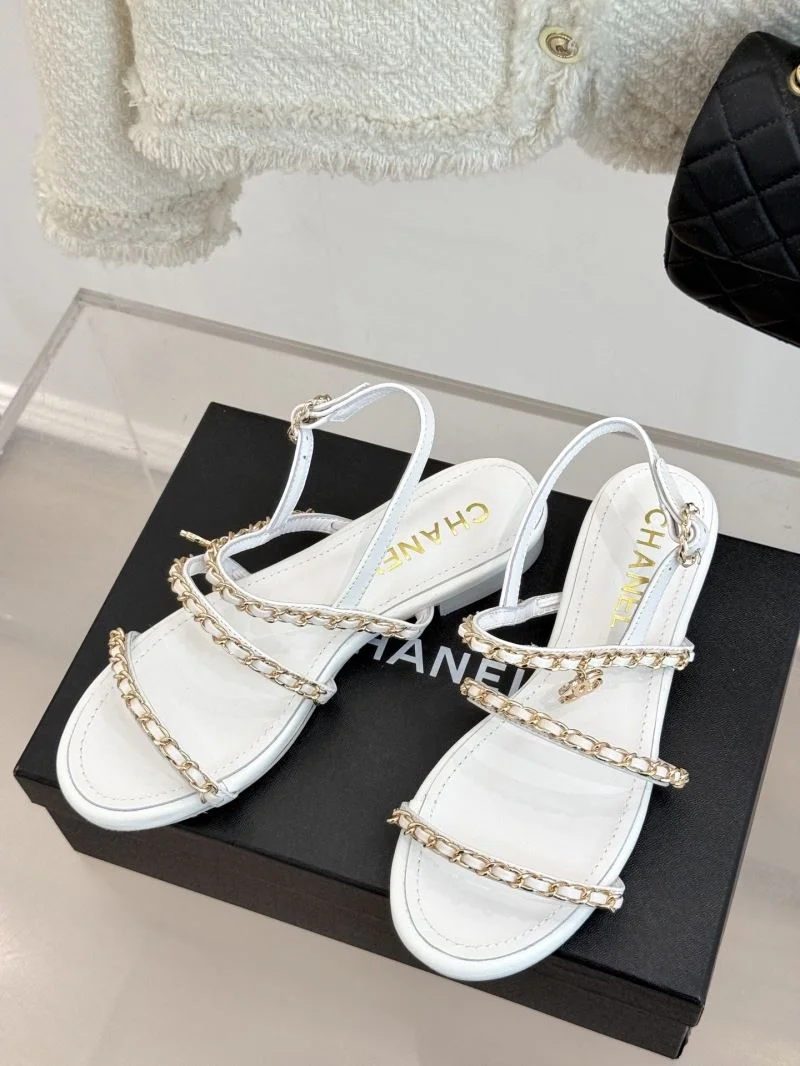 Chanel Sandals SmoothTexture 18945