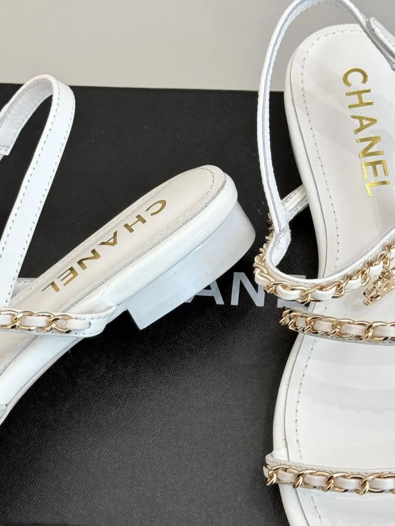 Chanel Sandals SmoothTexture 18945