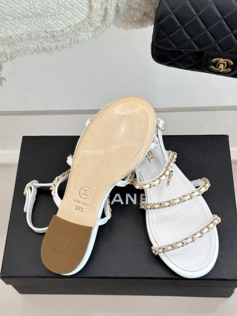 Chanel Sandals SmoothTexture 18945