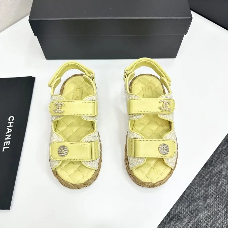 SmoothTexture Chanel Sandals 20418