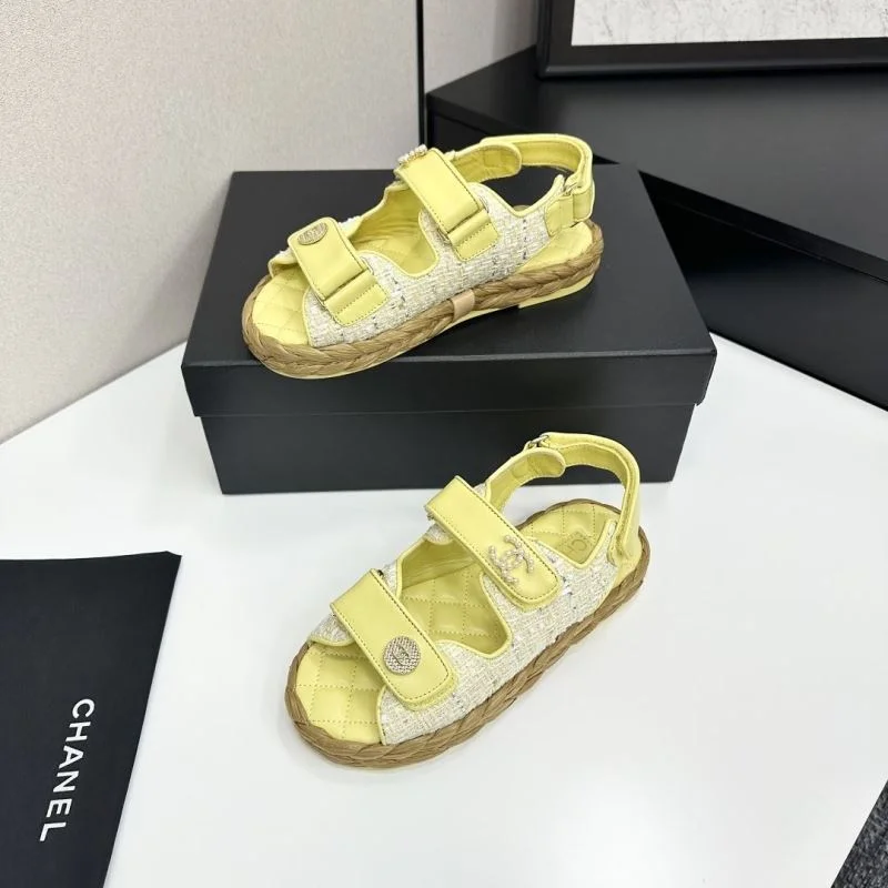 SmoothTexture Chanel Sandals 20418