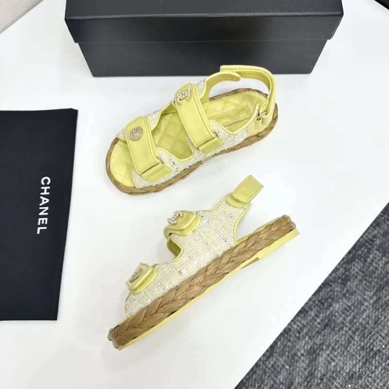 SmoothTexture Chanel Sandals 20418