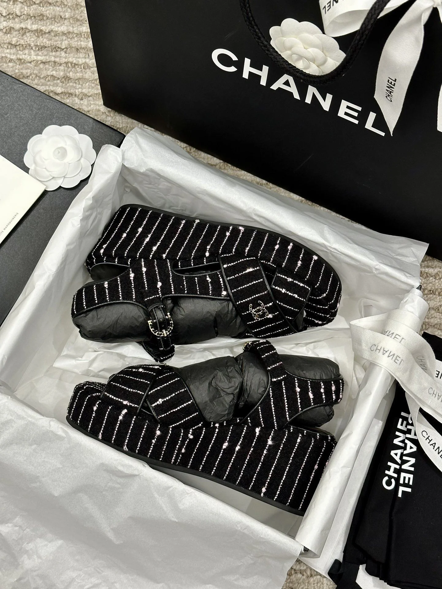 Chanel Sandals Supportive 18010