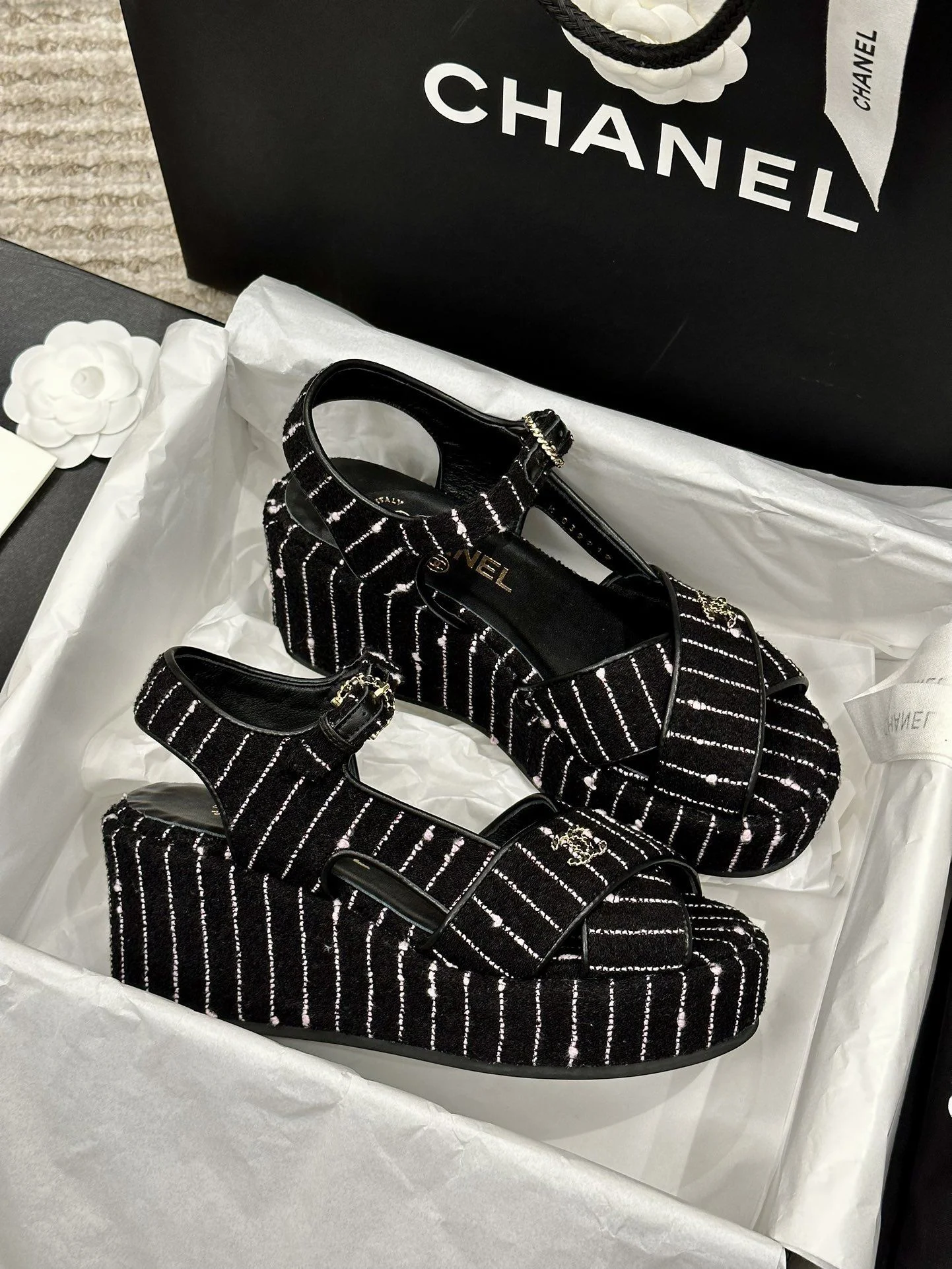 Chanel Sandals Supportive 18010