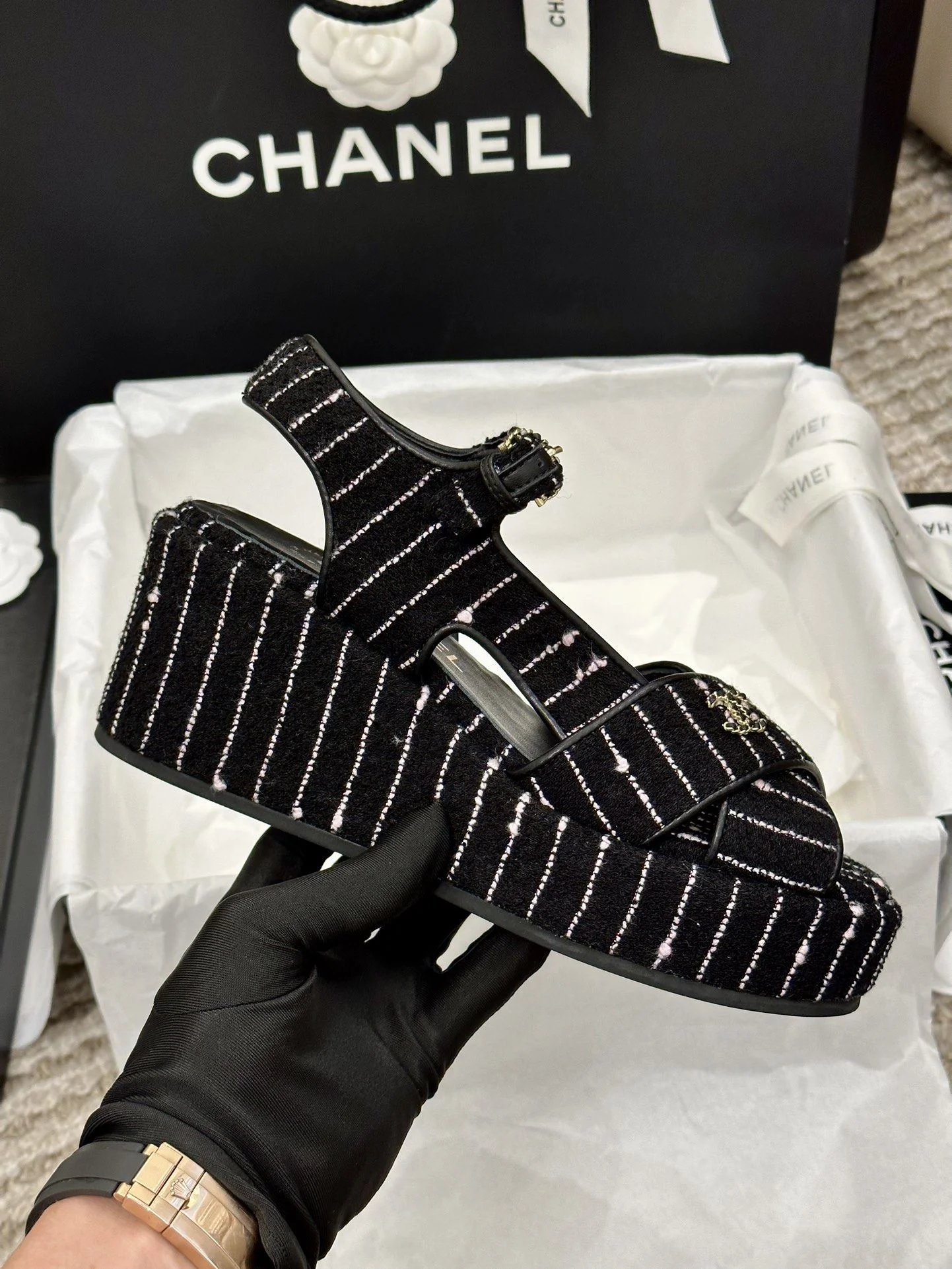 Chanel Sandals Supportive 18010
