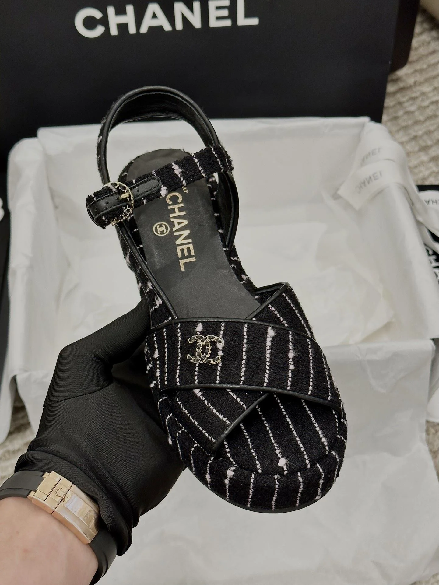 Chanel Sandals Supportive 18010