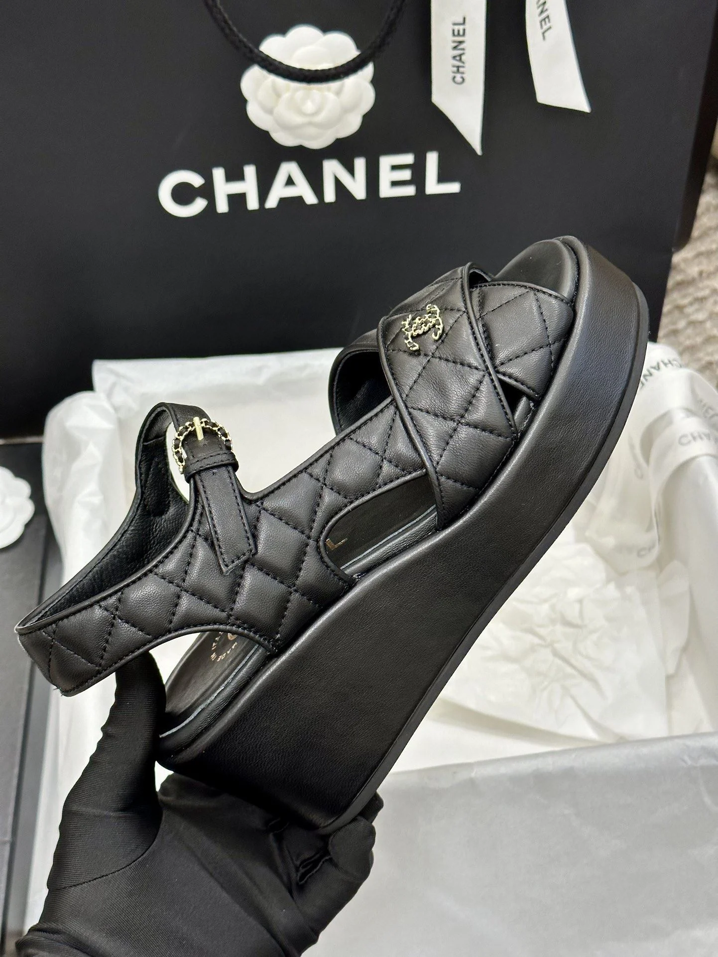 Practical Chanel Sandals 17996