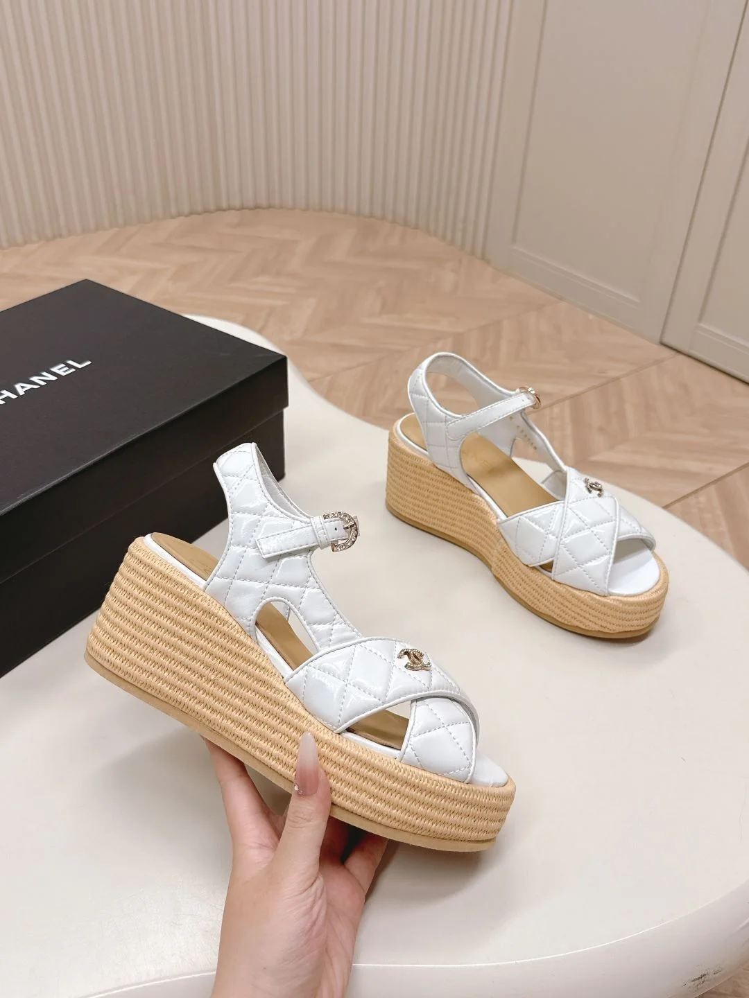 Upgraded Chanel Sandals 17985