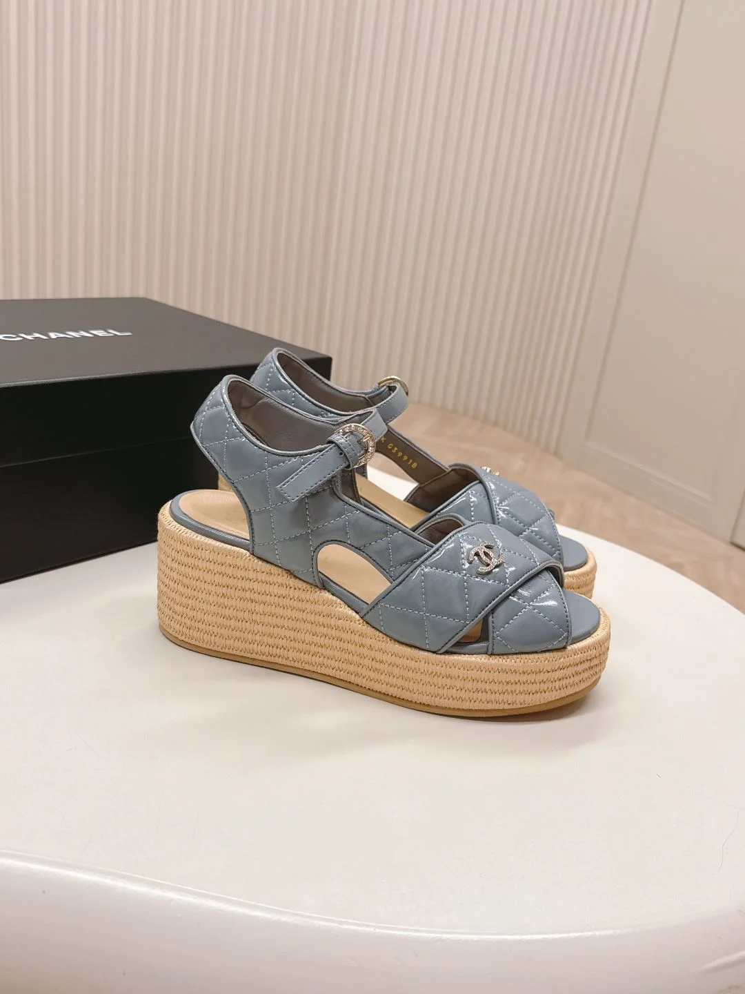 Chanel Sandals Stretchable 18015