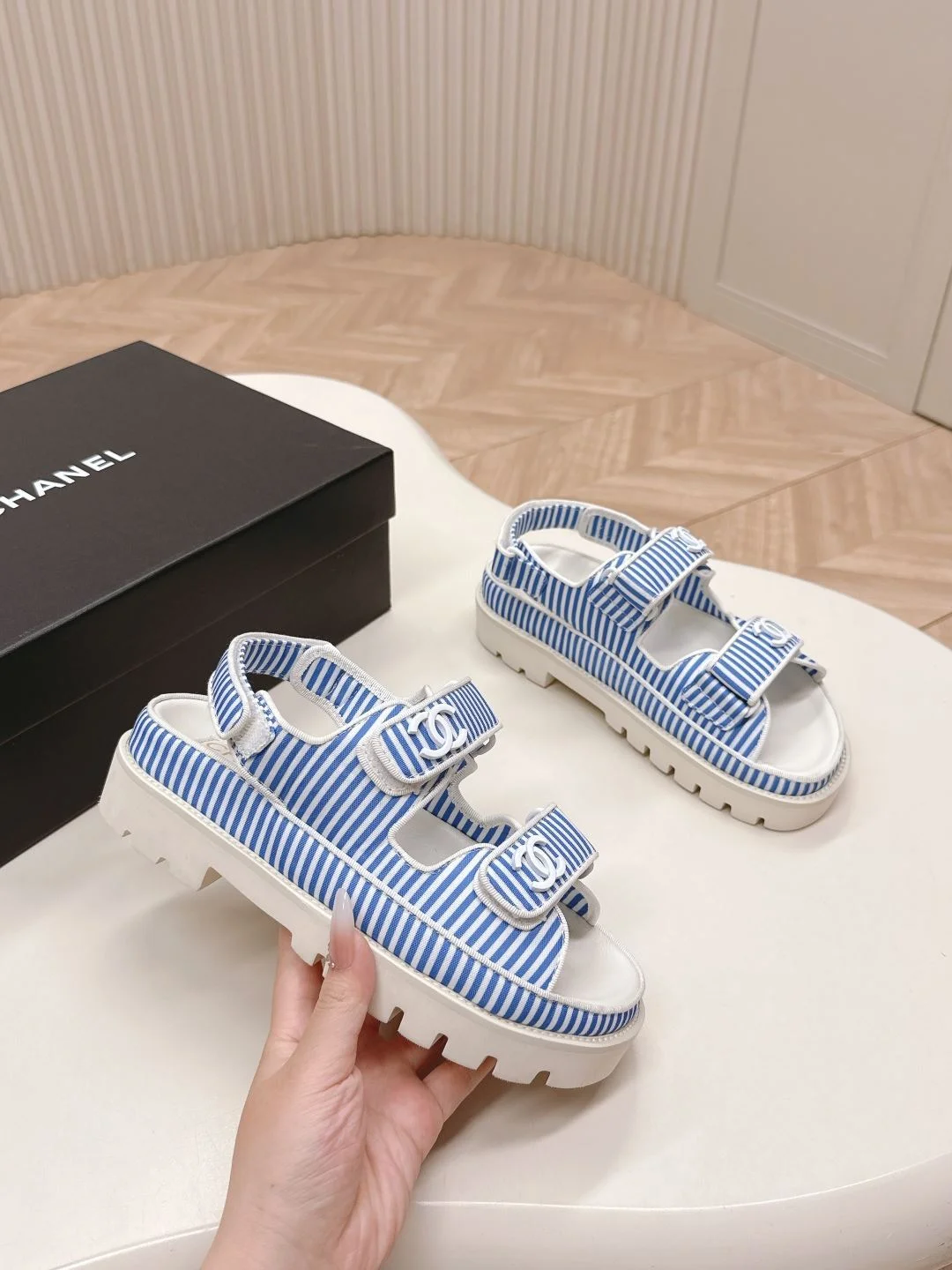 Chanel Sandals Colorful 17994