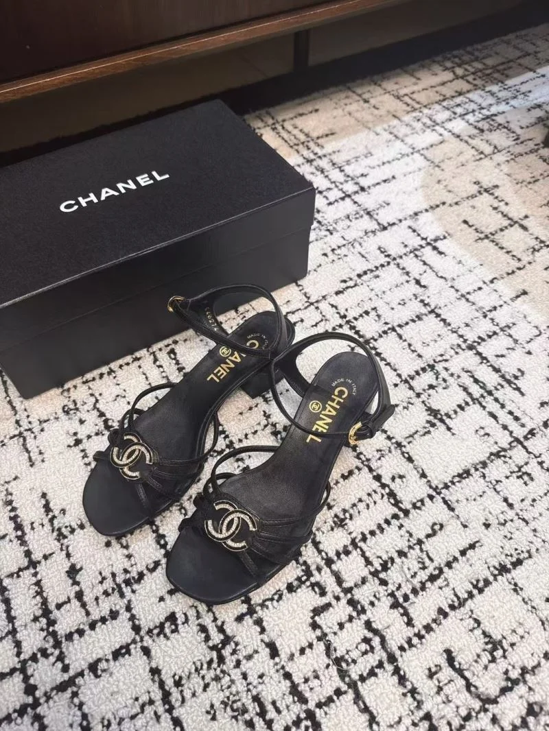 Sleek Chanel Sandals 17904