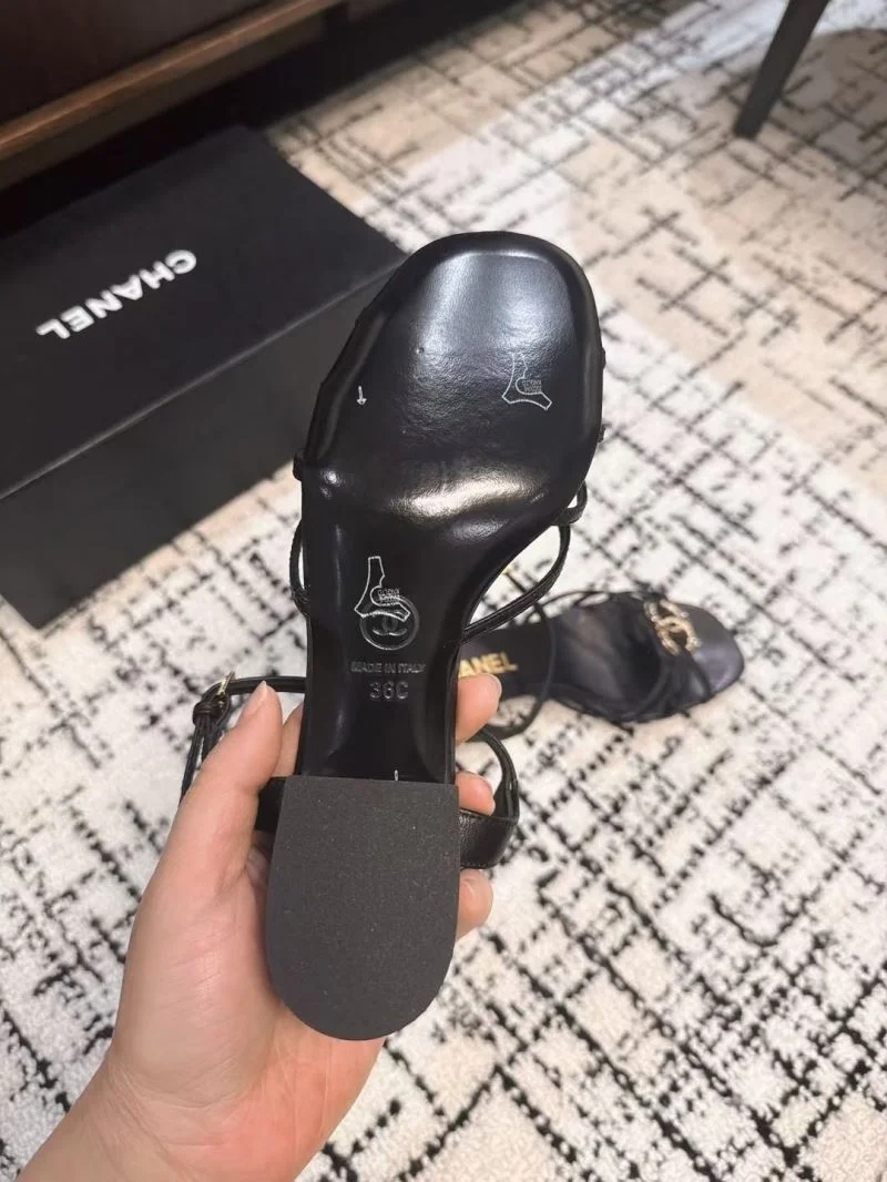 Sleek Chanel Sandals 17904