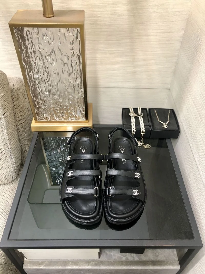 Chanel Sandals SmoothTexture 17873