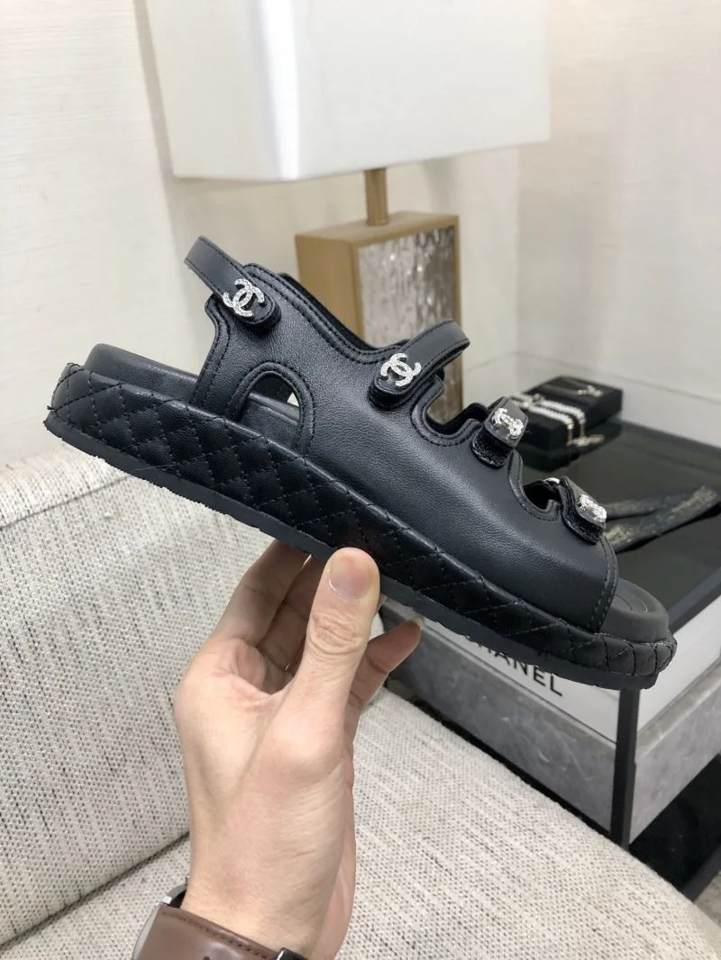 Chanel Sandals SmoothTexture 17873