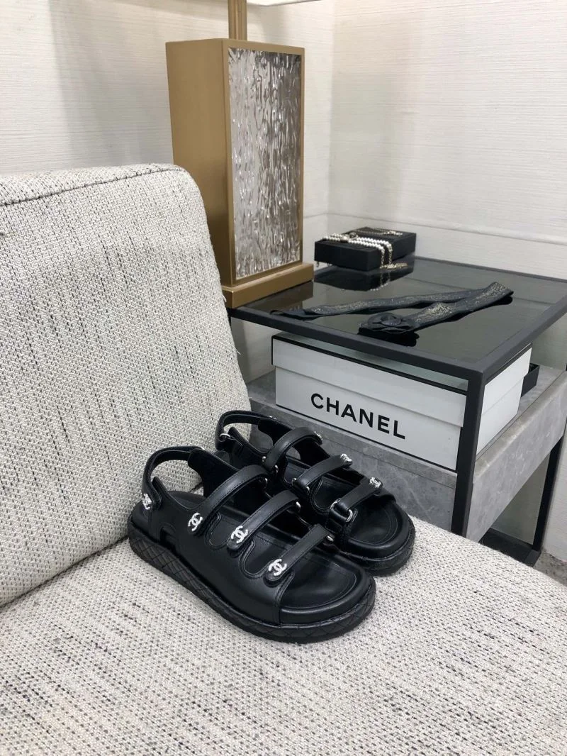 Chanel Sandals SmoothTexture 17873