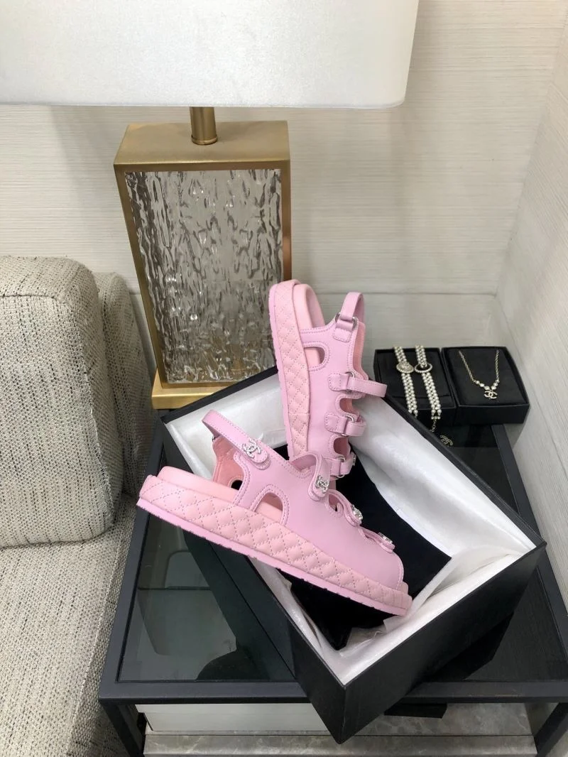 Sleek Chanel Sandals 17995