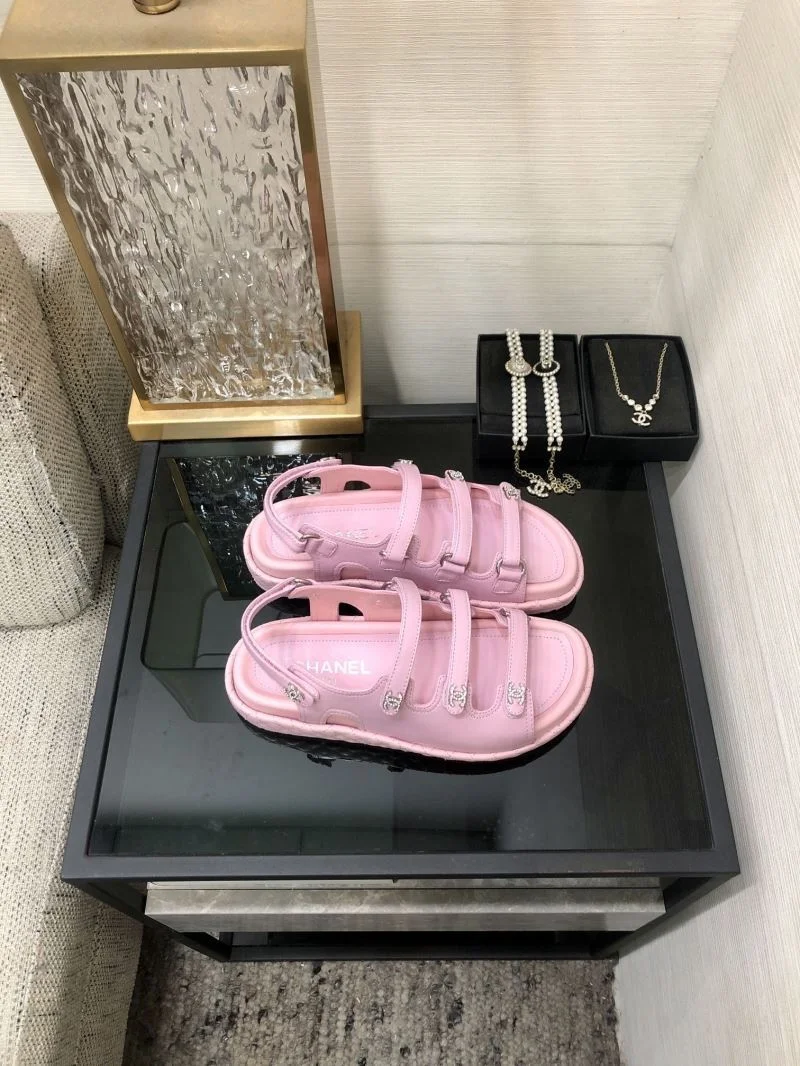 Sleek Chanel Sandals 17995