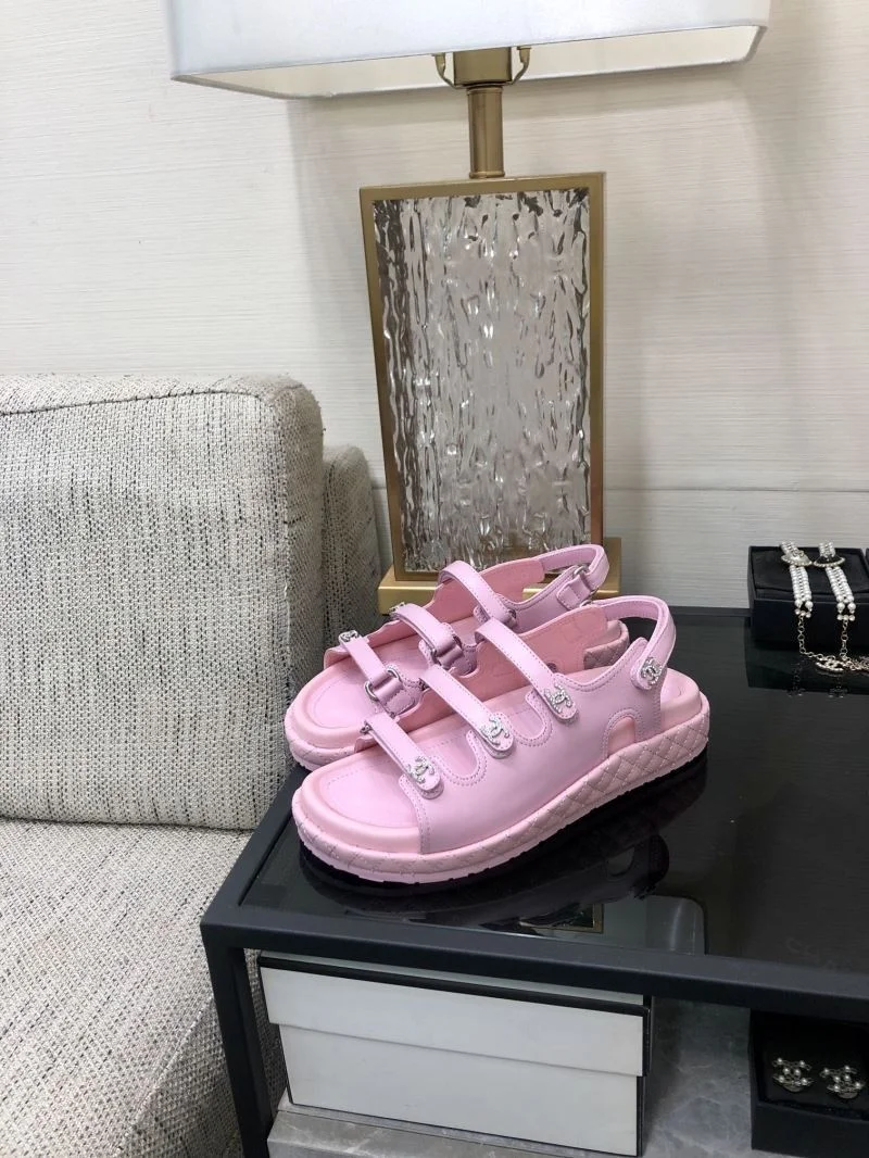 Sleek Chanel Sandals 17995