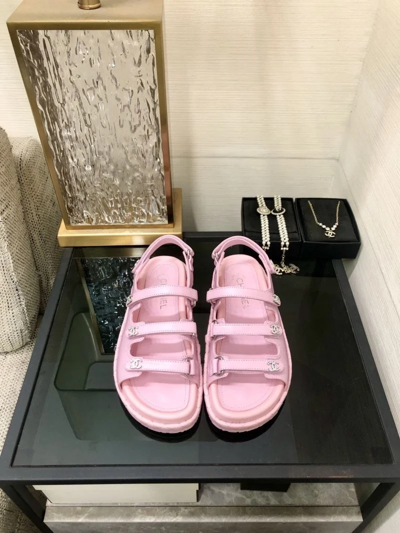 Sleek Chanel Sandals 17995