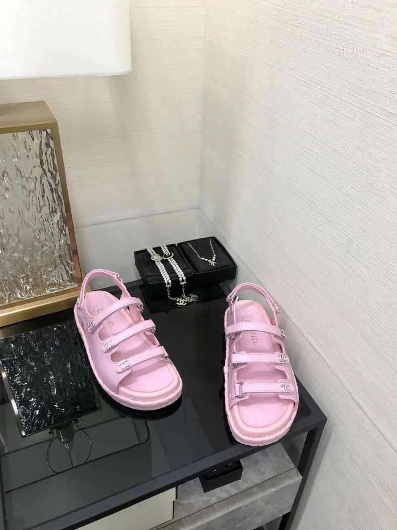 Sleek Chanel Sandals 17995