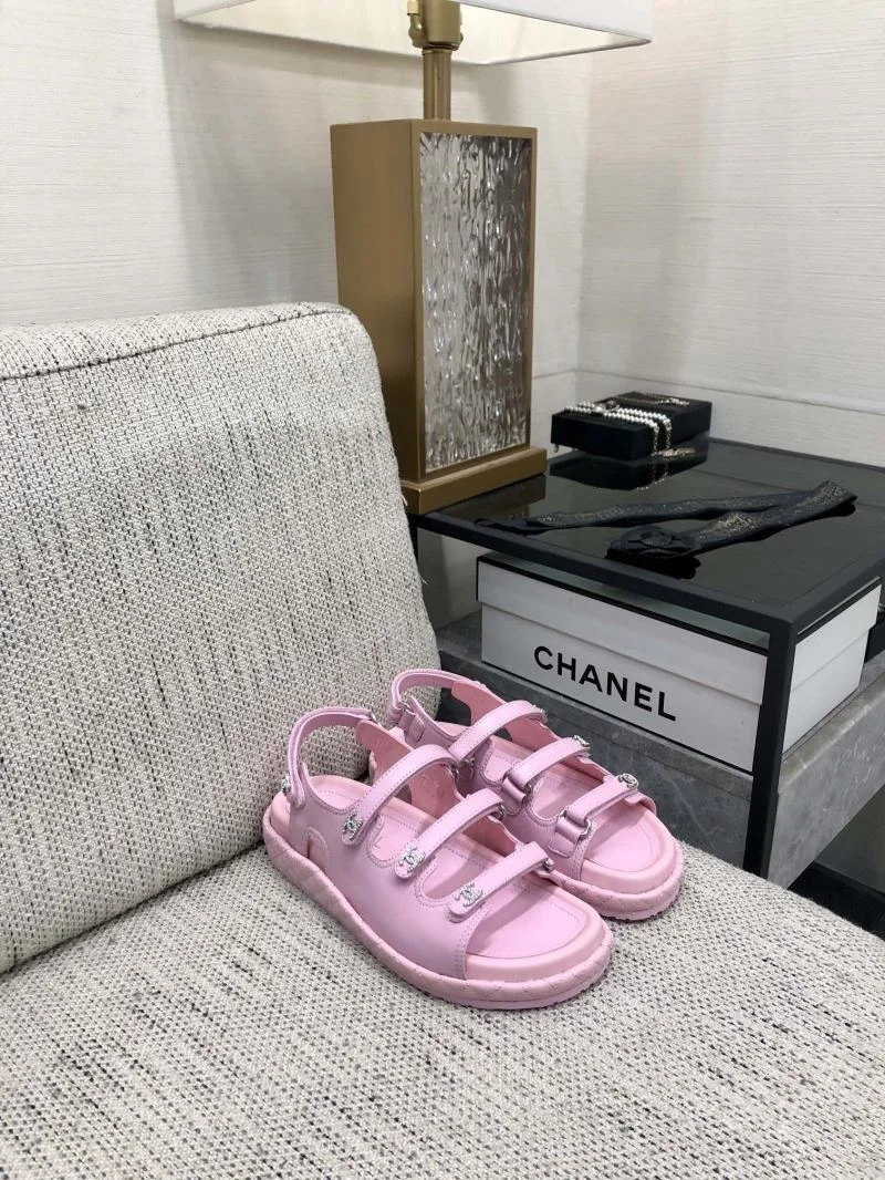 Sleek Chanel Sandals 17995