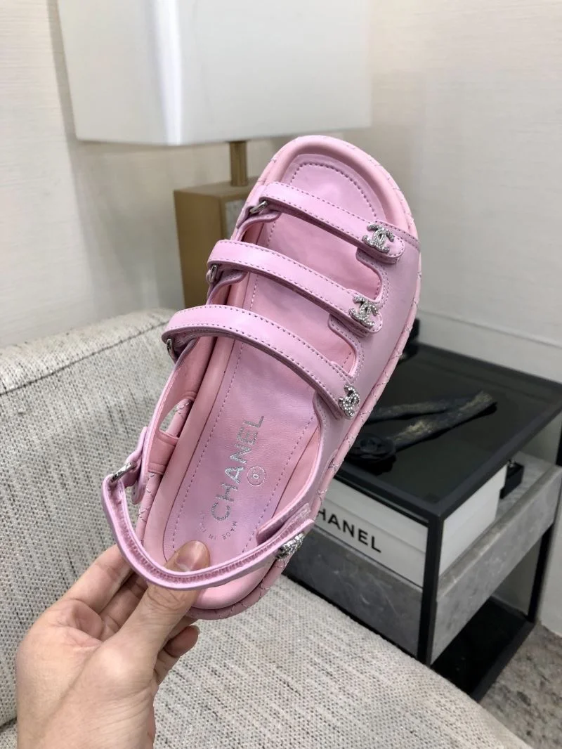 Sleek Chanel Sandals 17995