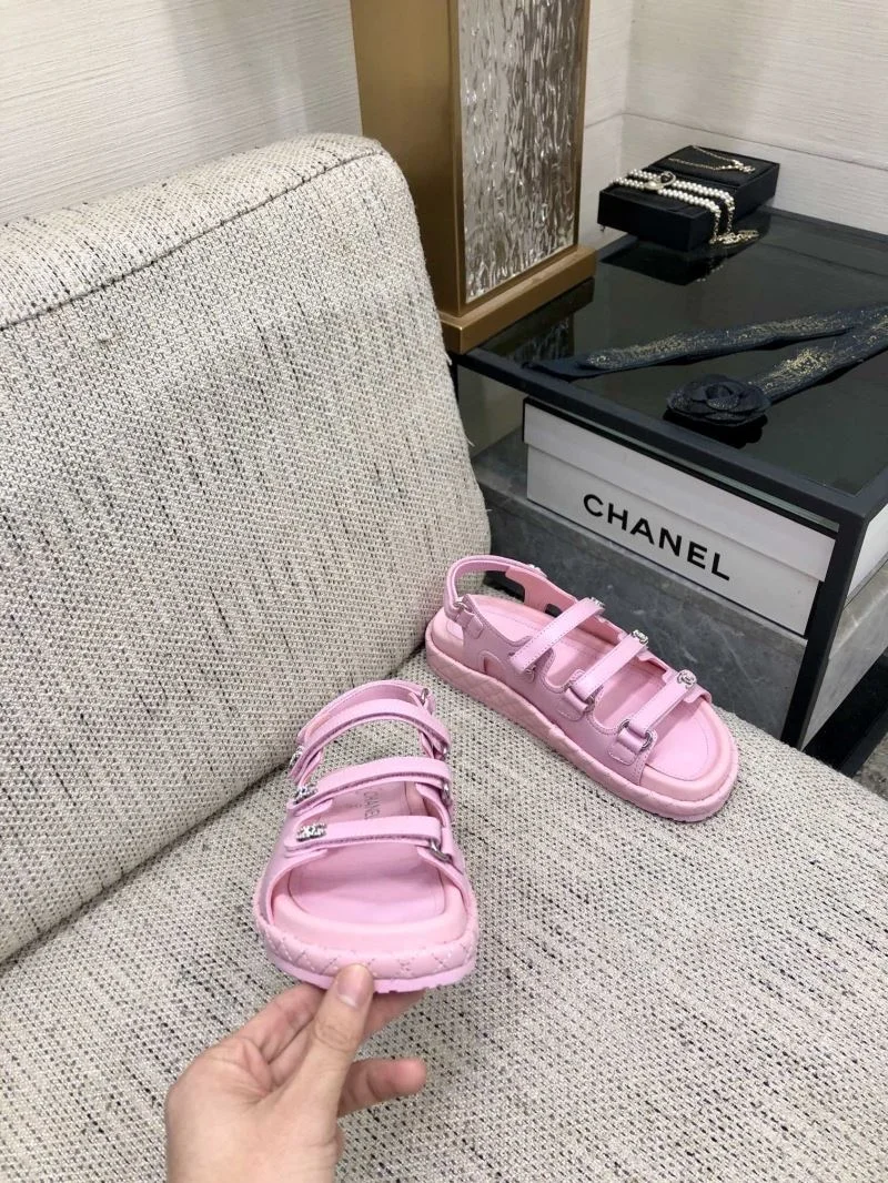 Sleek Chanel Sandals 17995