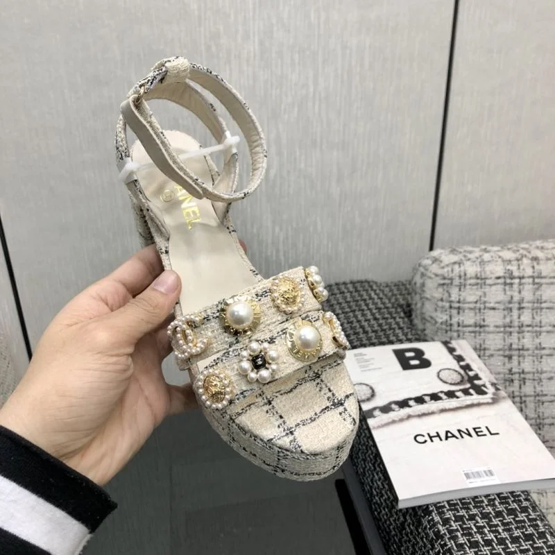 SmoothTexture Chanel Sandals 17826