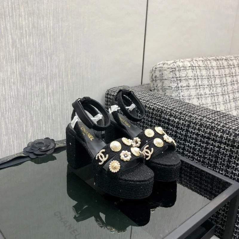 Sleek Chanel Sandals 17822