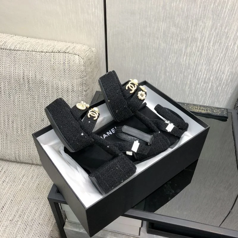 Sleek Chanel Sandals 17822
