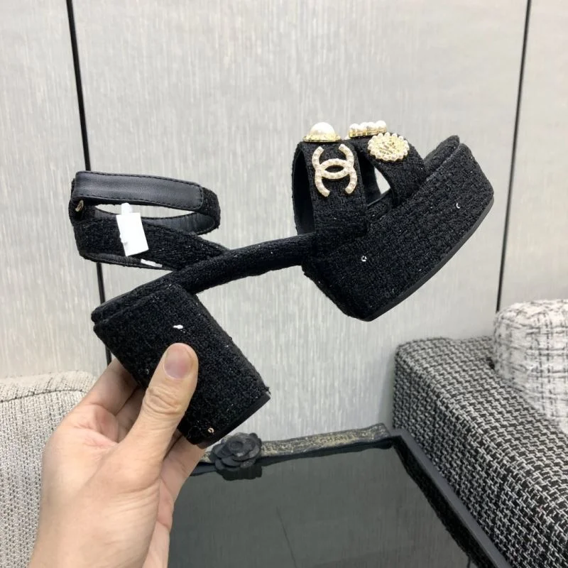 Sleek Chanel Sandals 17822
