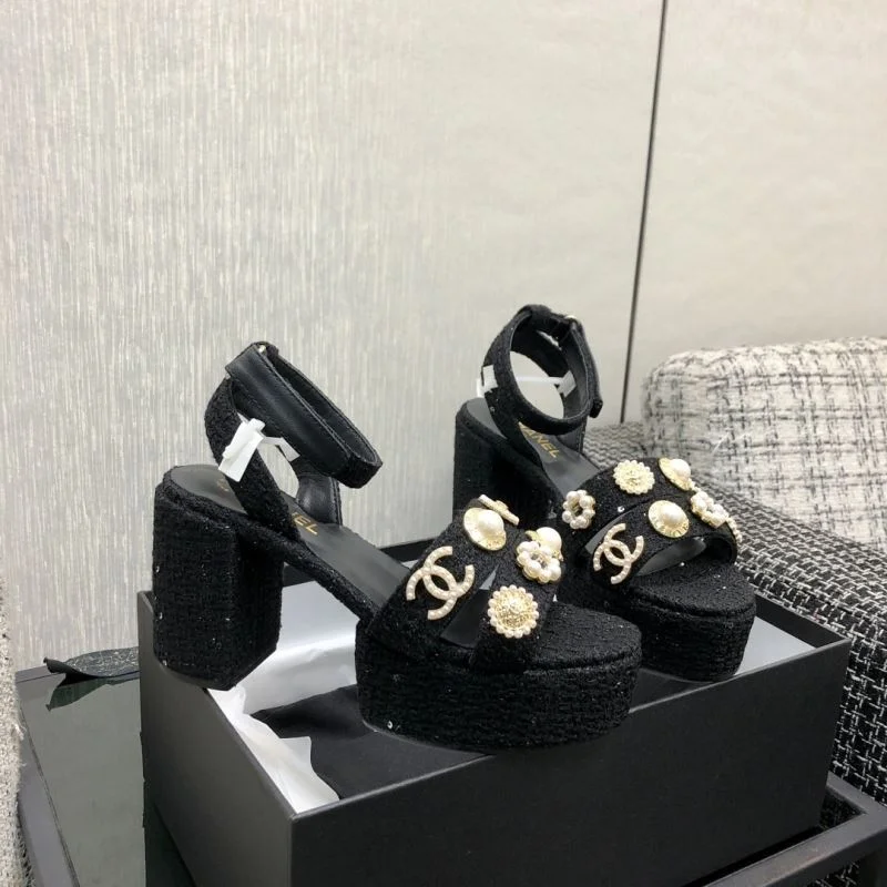 Sleek Chanel Sandals 17822