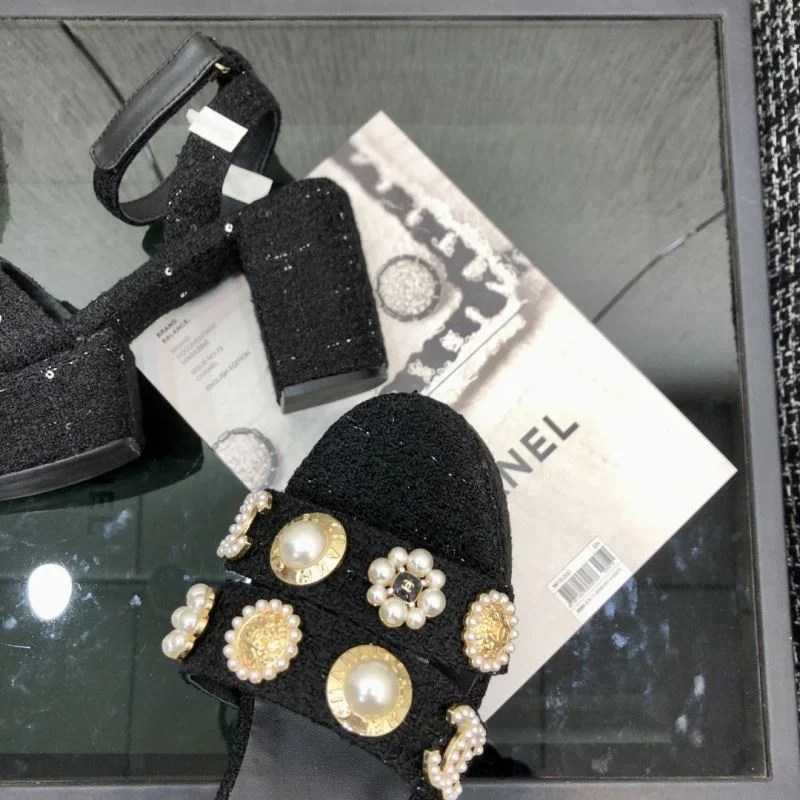 Sleek Chanel Sandals 17822