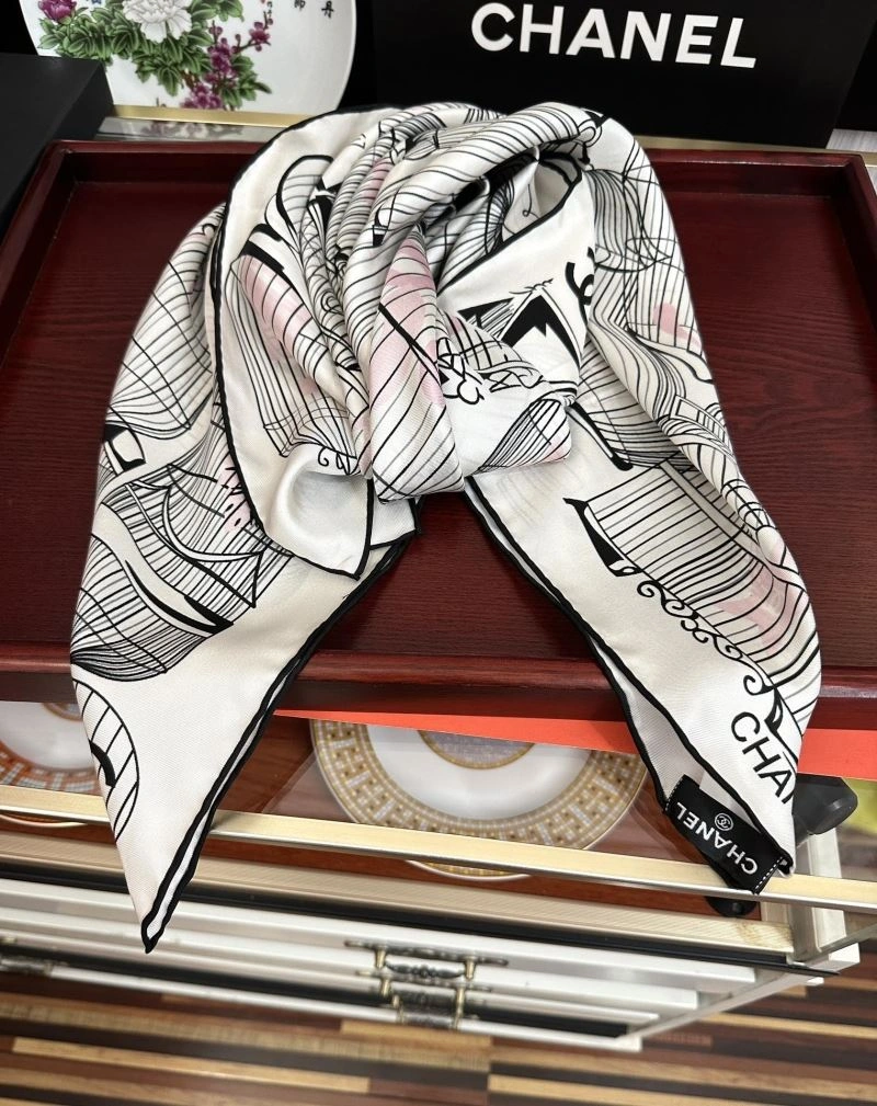 Supportive Chanel Scarf 271167