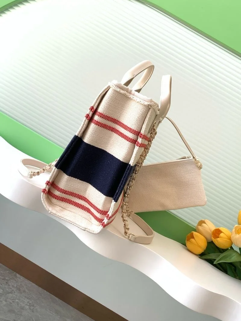 Stretchable Chanel Shopping Bags 52693