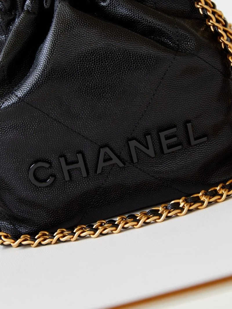 Chanel Shopping Bags Unisex 52690