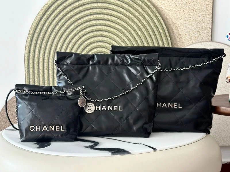 WaterResistant Chanel Shopping Bags 52553