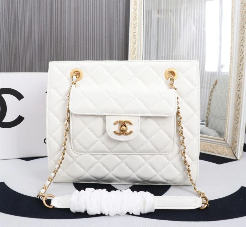 Chanel Shopping Bags Stretchable 86339