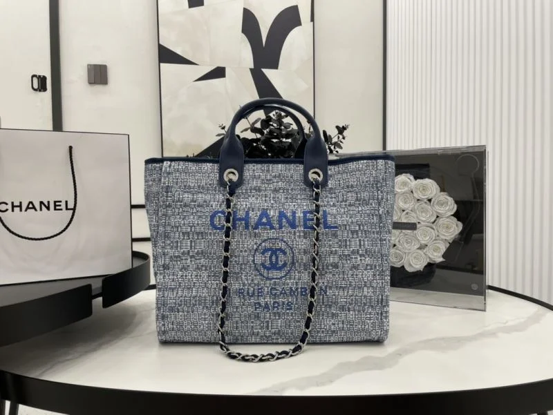 SunProtective Chanel Shopping Bags 54753